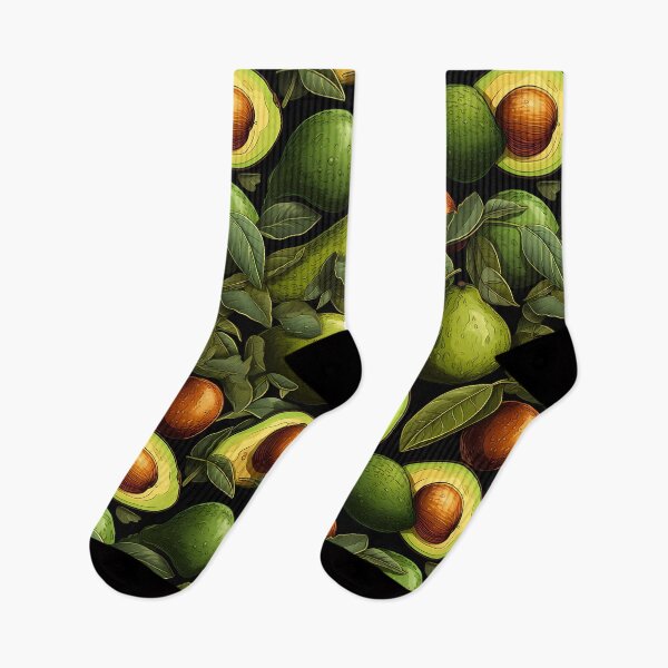 Item preview, Avocado Oasis: Tropical-Inspired Seamless Pattern designed and sold by SnowStudio2022.