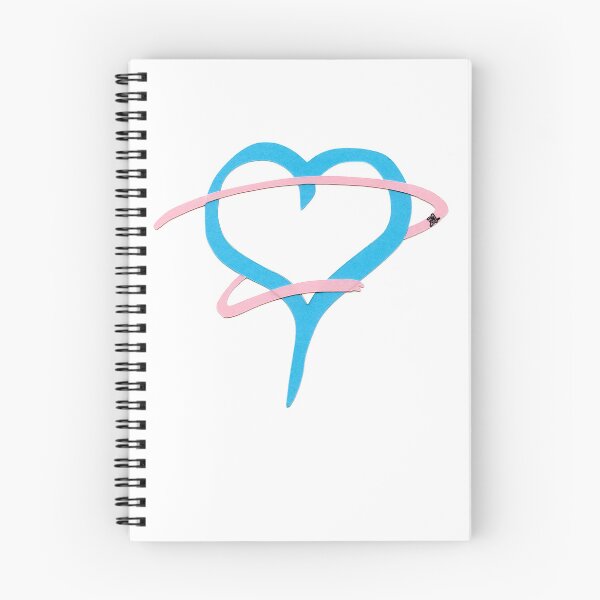 Item preview, trans ribbon heart designed and sold by zan doodles.