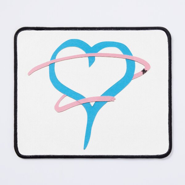 Item preview, trans ribbon heart designed and sold by zan doodles.