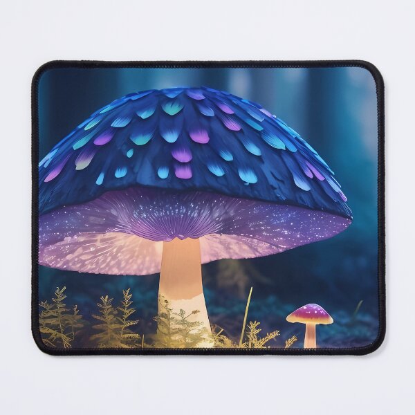 Item preview, Mushrooms in the enchanted forest designed and sold by SeGoArtDesign.