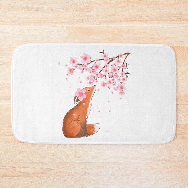 Item preview,  Fox in Cherry Blossoms designed and sold by Tienda-Vane.