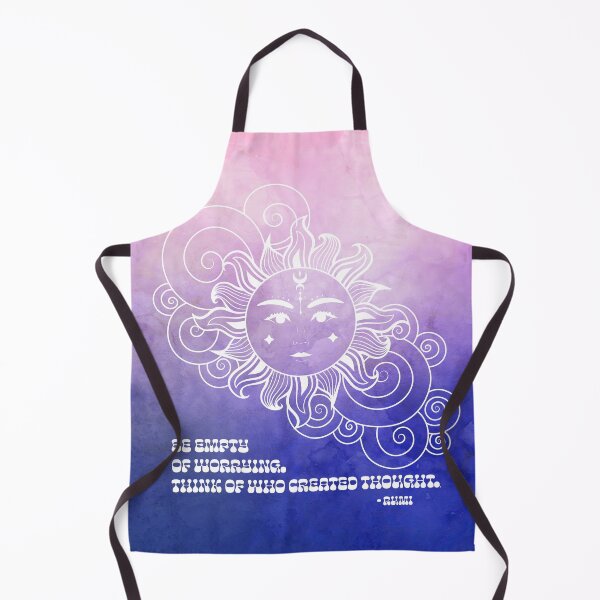 Item preview, Cosmic Aesthetic Rumi Quote - Free Your Mind - Be empty of worrying. Think of who created thought. designed and sold by Trish Dish.