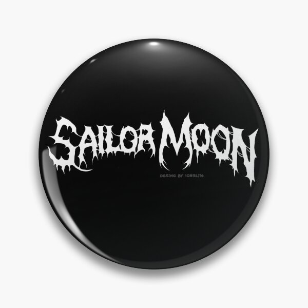 Item preview, Sailor Moon Deathmetal Logo designed and sold by 1carlit4.