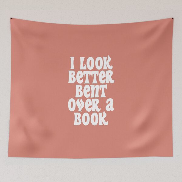Item preview, I Look Better Bent Over a Book  designed and sold by Elfstore1.