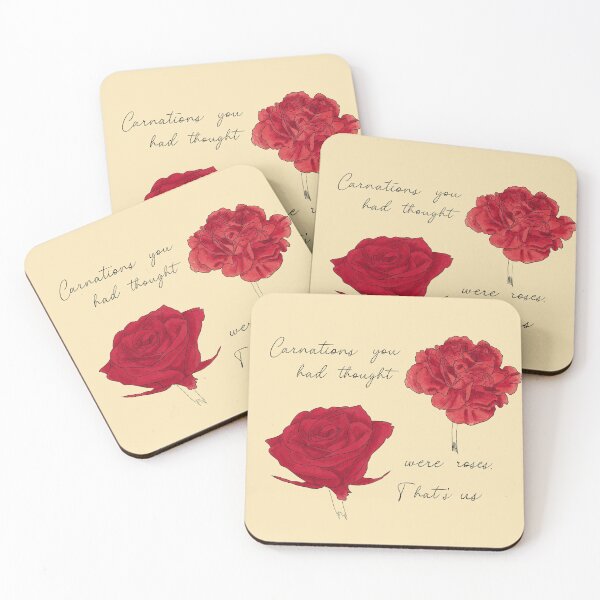 Item preview, carnations and roses designed and sold by metanoia-ty.