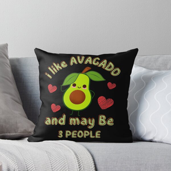 Item preview, I Like AVACADO And May Be 3 People designed and sold by MoovikaStore.