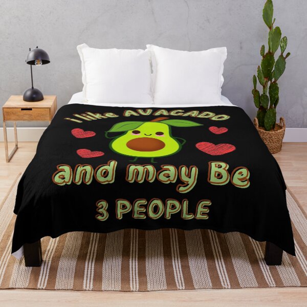 Item preview, I Like AVACADO And May Be 3 People designed and sold by MoovikaStore.