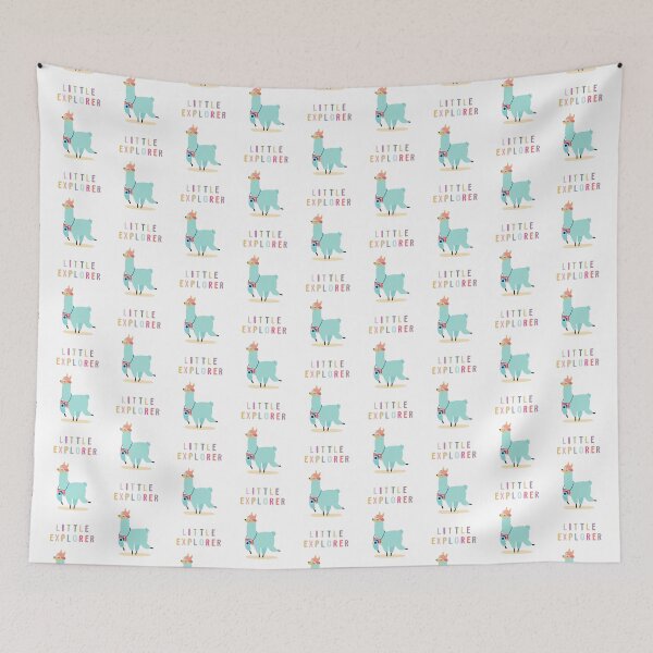 Item preview, Little Explorer Llama designed and sold by dk-design85.