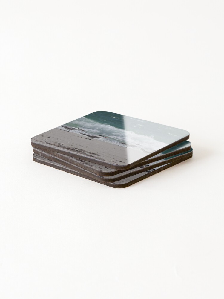 Thumbnail 4 of 5, Coasters (Set of 4), Seagulls plotting designed and sold by RiansWorks.