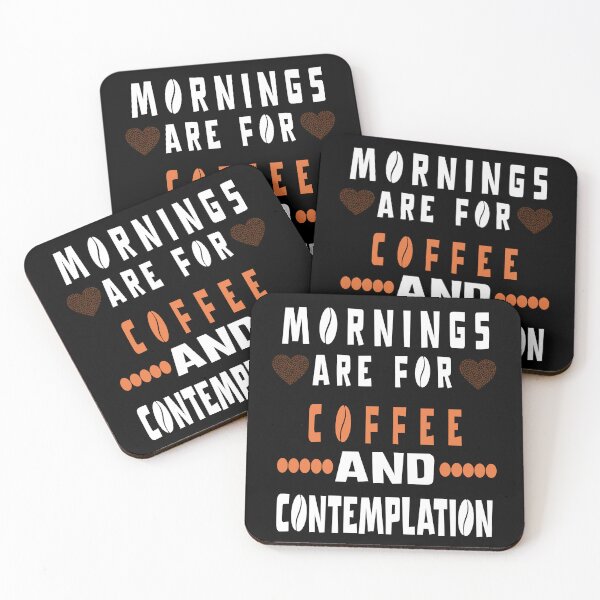 Item preview, Mornings are for Coffee and Contemplation designed and sold by jamal-alkhalf.