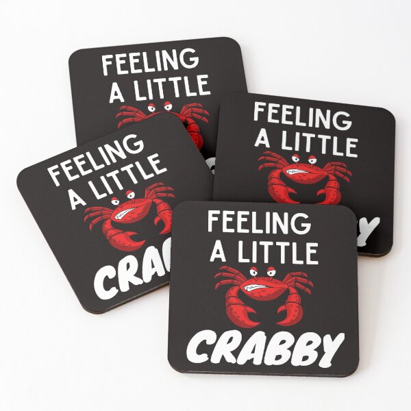 Item preview, Feeling A Little Crabby Today Funny Cranky Crab Cancer designed and sold by MagicSD Designs.