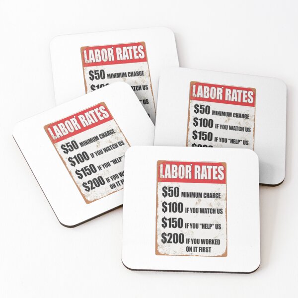 Item preview, Labor Rates Work designed and sold by Profitrip.