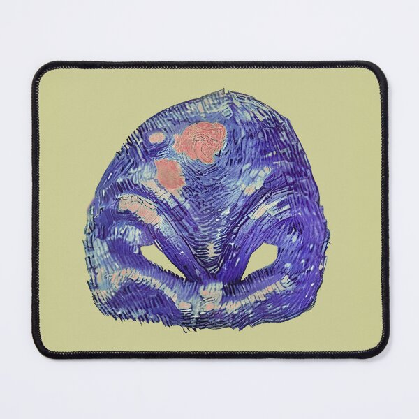 Item preview, Commedia dell'Arte Harlequin Mask a la Van Gogh designed and sold by Talia Felix.