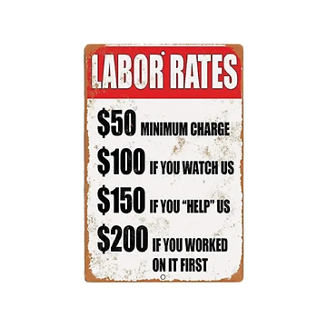 Artwork thumbnail, Labor Rates Work by Profitrip