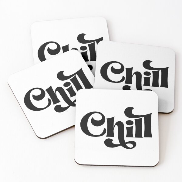 Item preview, Chill Word Art, Typography, Retro Font,  designed and sold by DefintionArt.