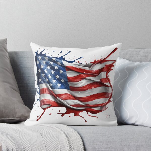 Item preview, Great American Flag t-shirt designed and sold by Rebekkahsdesign.