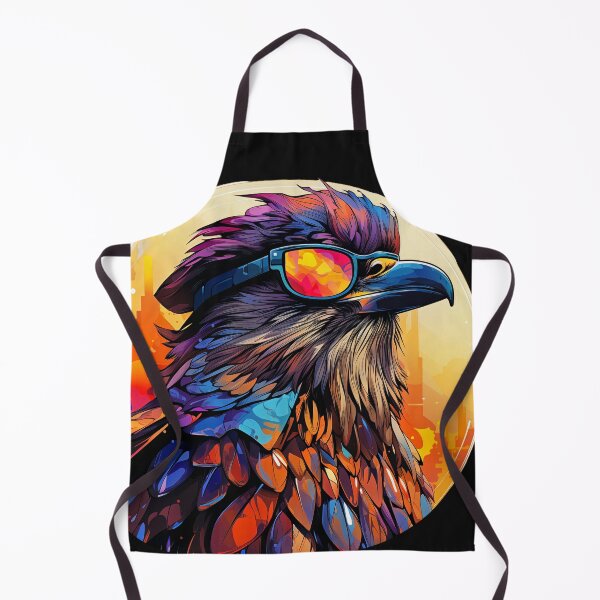 Artikelvorschau,  „Psychedelic Bird Soarin – Retro Avian Dream“ entworfen und verkauft von Moxierama.