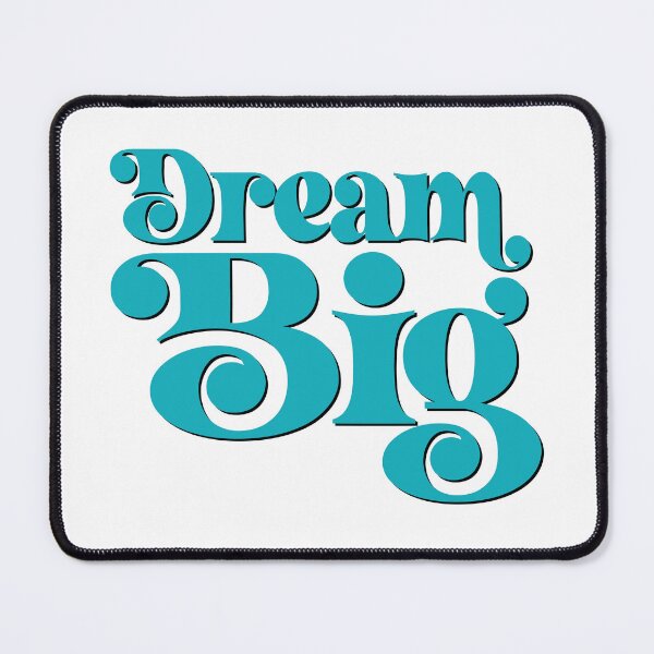 Item preview, Dream Big Word Art, Typography, Retro Font, designed and sold by DefintionArt.