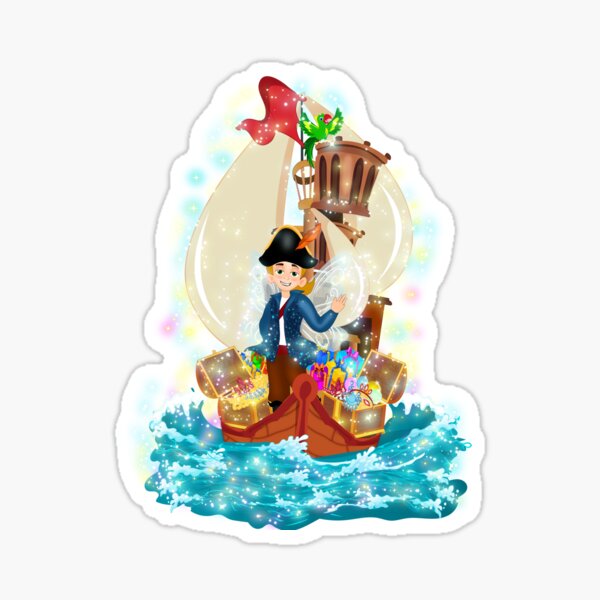 Item preview, The Adventures of Pirate Pete~ The Mermaid Wedding-Meet Pete designed and sold by FairyBookClub.
