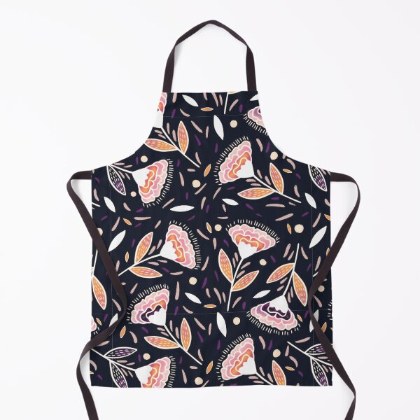 Item preview, Colorful floral fabric  designed and sold by Rosebudstudio Halsey.