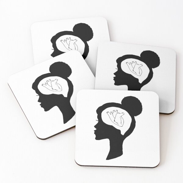 Item preview, Think with your heart designed and sold by redcurlartist.