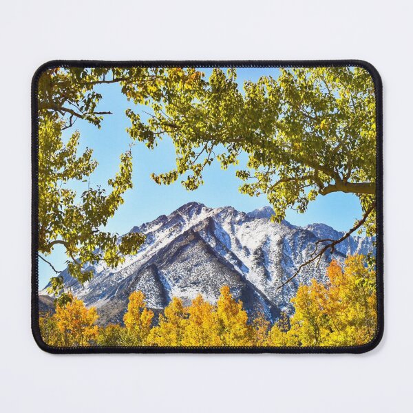 Item preview, Autumn Snow Mountain California Landscape Photo designed and sold by Avila Loomis.
