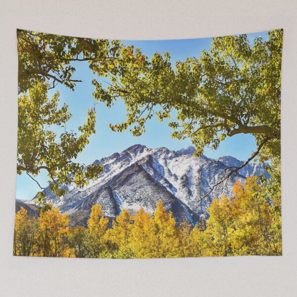 Item preview, Autumn Snow Mountain California Landscape Photo designed and sold by Avila Loomis.