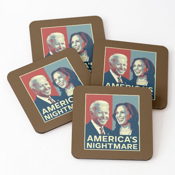Item preview, America's Nightmare anti Biden harris   	 designed and sold by ciocdlmj81.