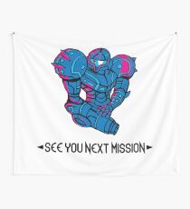 Next Mission Wall Tapestry