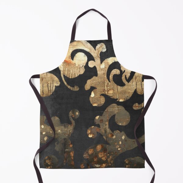 Item preview, Urban French Damask Black and Gold Glam Grunge designed and sold by Glimmersmith.