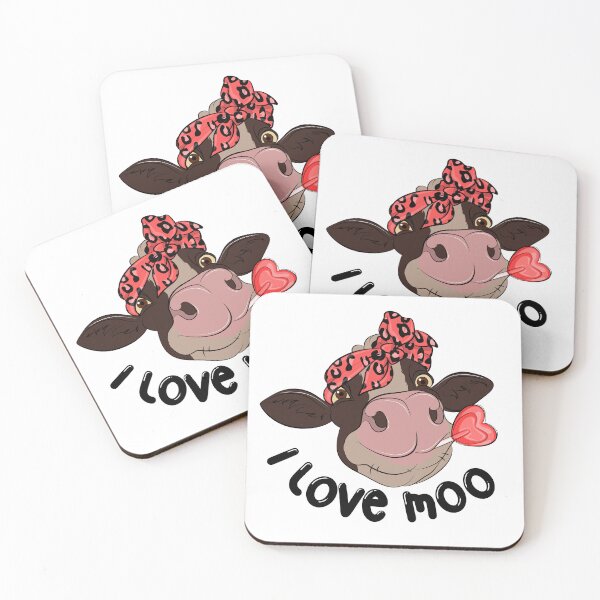 Aperçu de l'œuvre J'AIME MOO créée et vendue par Jandsgraphics.