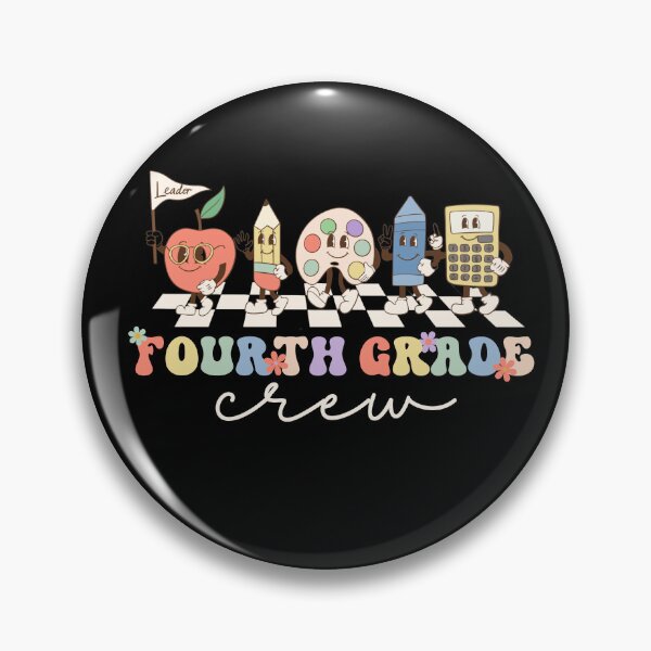 Item preview, Fourth Grade Crew Teacher designed and sold by onthemovedesign.