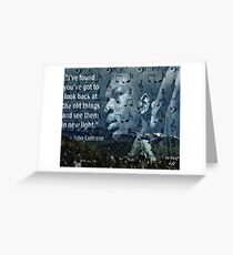 Coltrane Wisdom Greeting Card