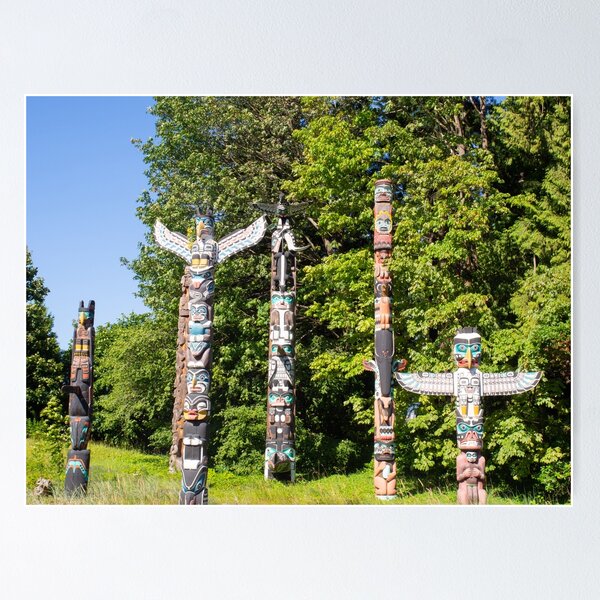 Item preview, Totem Poles Stanley Park designed and sold by Michael McGimpsey.