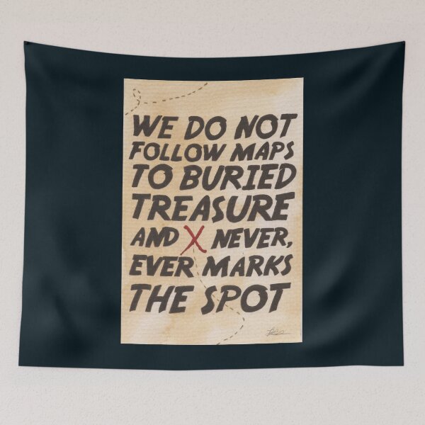 Item preview, We Do Not Follow Maps  designed and sold by JanieBrinkley.