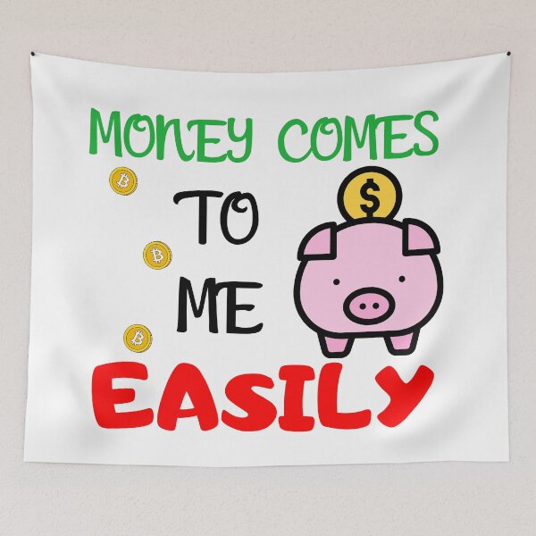 Item preview, Money comes to me Easily designed and sold by tinytwist.