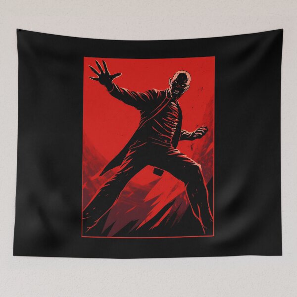 Item preview, The Villain - Linocut Art designed and sold by LampDigiArt.