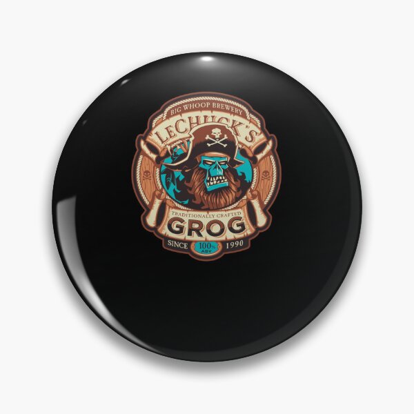 Item preview, LeChuck's Grog Craft Beer Monkey Island Vintage Video Game   designed and sold by NathanDanielDie.