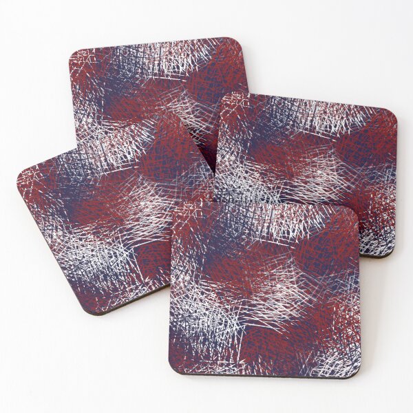 Item preview, Hand-Drawn Red, White, and Blue Scribble Graphic Design designed and sold by BlueMoonBarn.