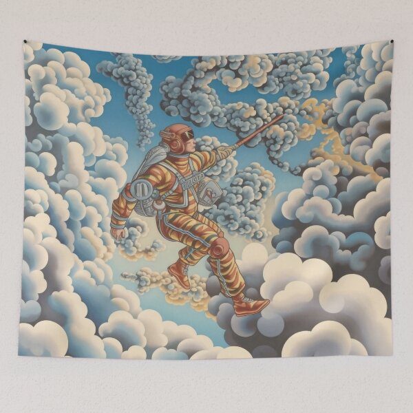 Item preview, Vintage Cloud Surfer designed and sold by NeuralArtifex.
