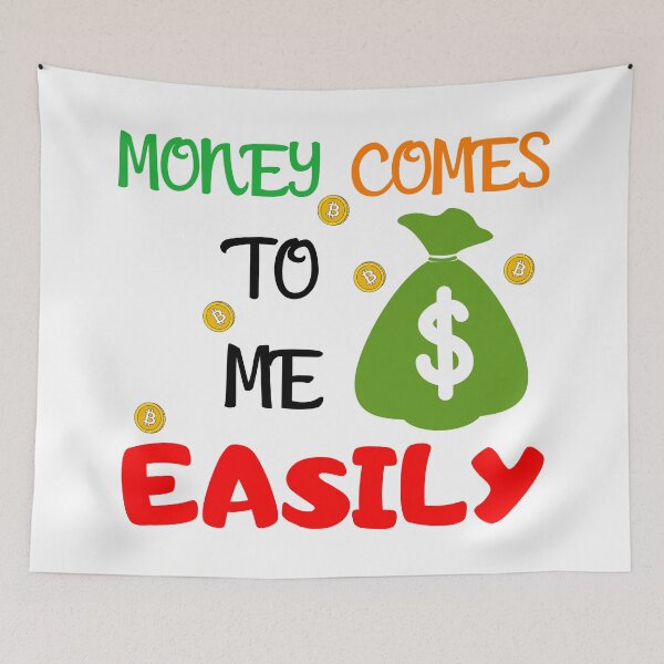 Item preview, Money comes to me Easily designed and sold by tinytwist.