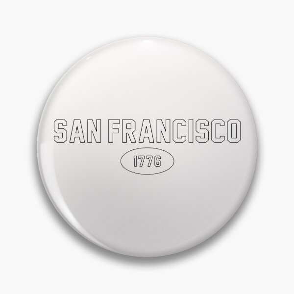Item preview, San Francisco 1776 / Black Outline designed and sold by PEK1787.