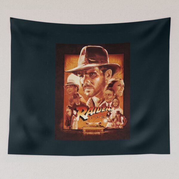 Item preview, Raiders movie poster art  designed and sold by JanieBrinkley.