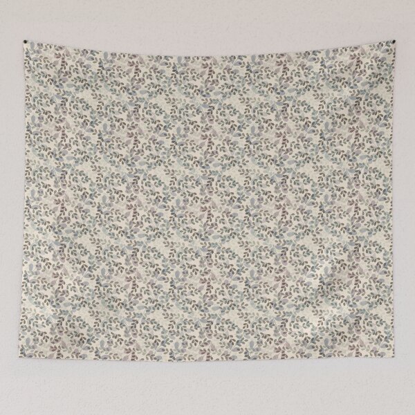 Item preview, soft pastel forst leaves designed and sold by Sinfung.