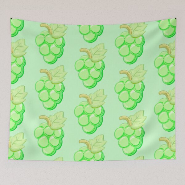 Item preview, Green grapes with bright colors designed and sold by Florvolcanica.