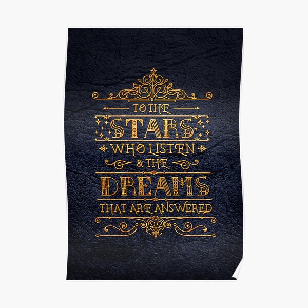 To the stars who listen Poster