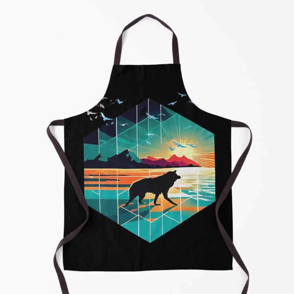 Item preview, Wolf Walk On Beach, Wildlife Legend Fox Naturalover designed and sold by Naturalover.