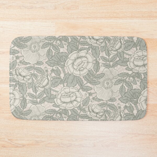 Item preview, French Country Rose - Sage Green designed and sold by latheandquill.