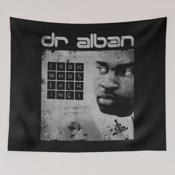 Item preview, dr alban 90s eurodance rap electronica iconic singer designed and sold by Thibauleveque.