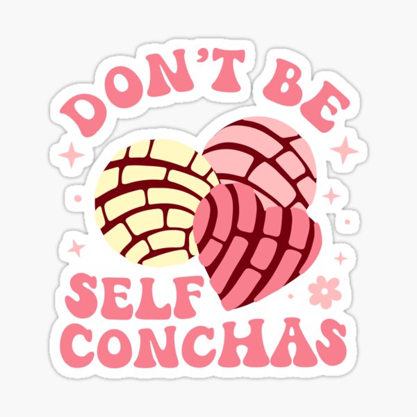 Neverending Stickers - 10oz Stainless Steal Coffee Cup - Rainbow Concha -  Don’t Be Self-Conchas, Be Proud Of You